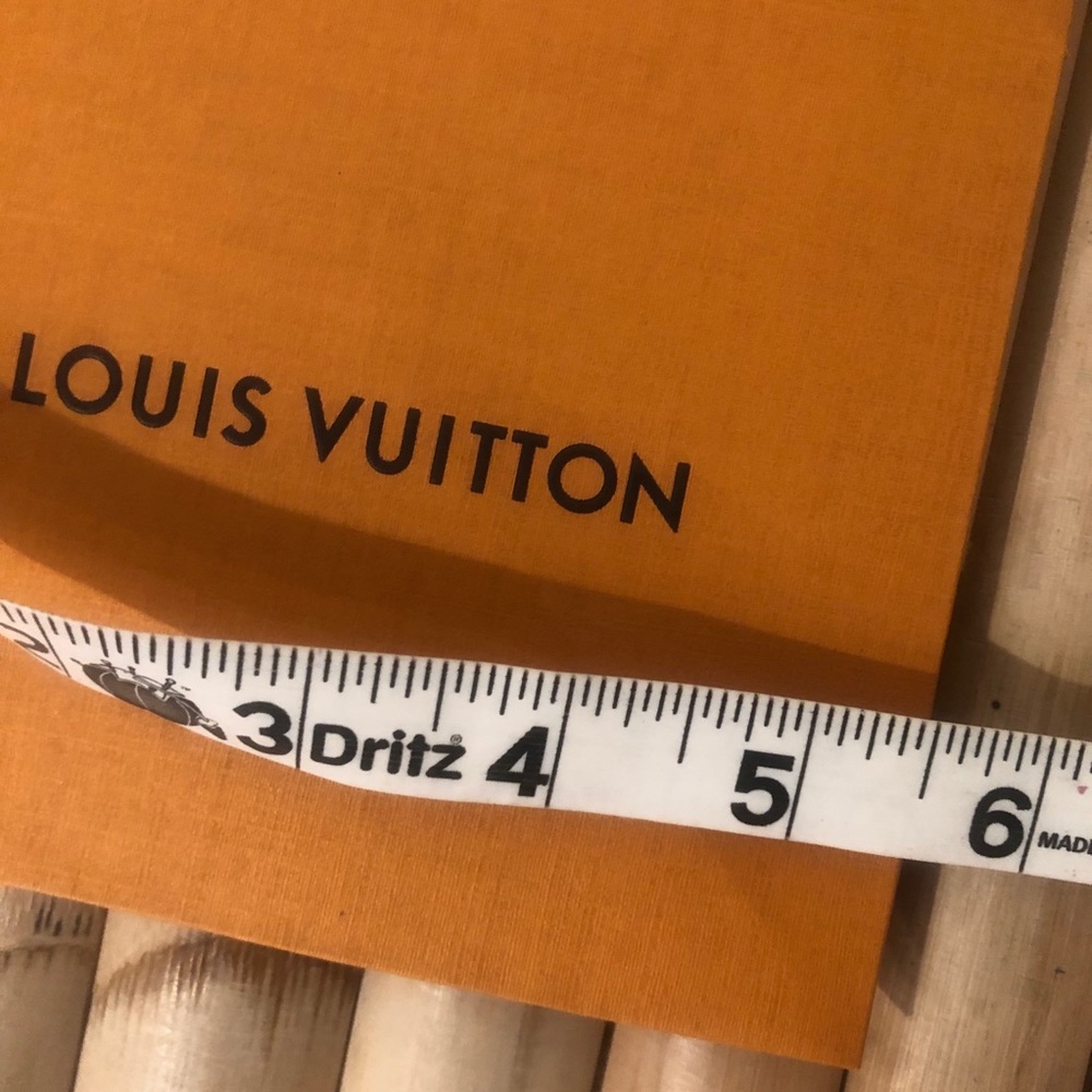 Louis Vuitton Gift Box Candle Wrapper Home Decor Photo Prop Background LV Swag - Picture 5 of 7